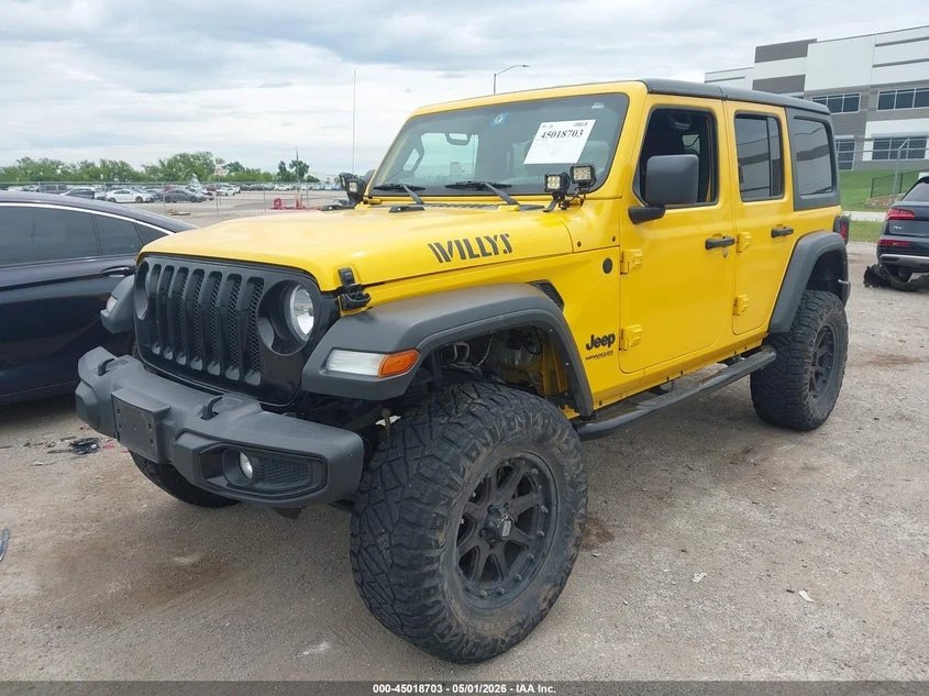 Jeep Wrangler 3.6l Unlimited Willys Sport 4X4, снимка 2 - Автомобили и джипове - 54568851