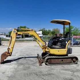 Багер Komatsu PC20MR-2 * ИСТИНСКИ ЯПОНЕЦ * ДЪЛГА СТРЕЛА * , снимка 2