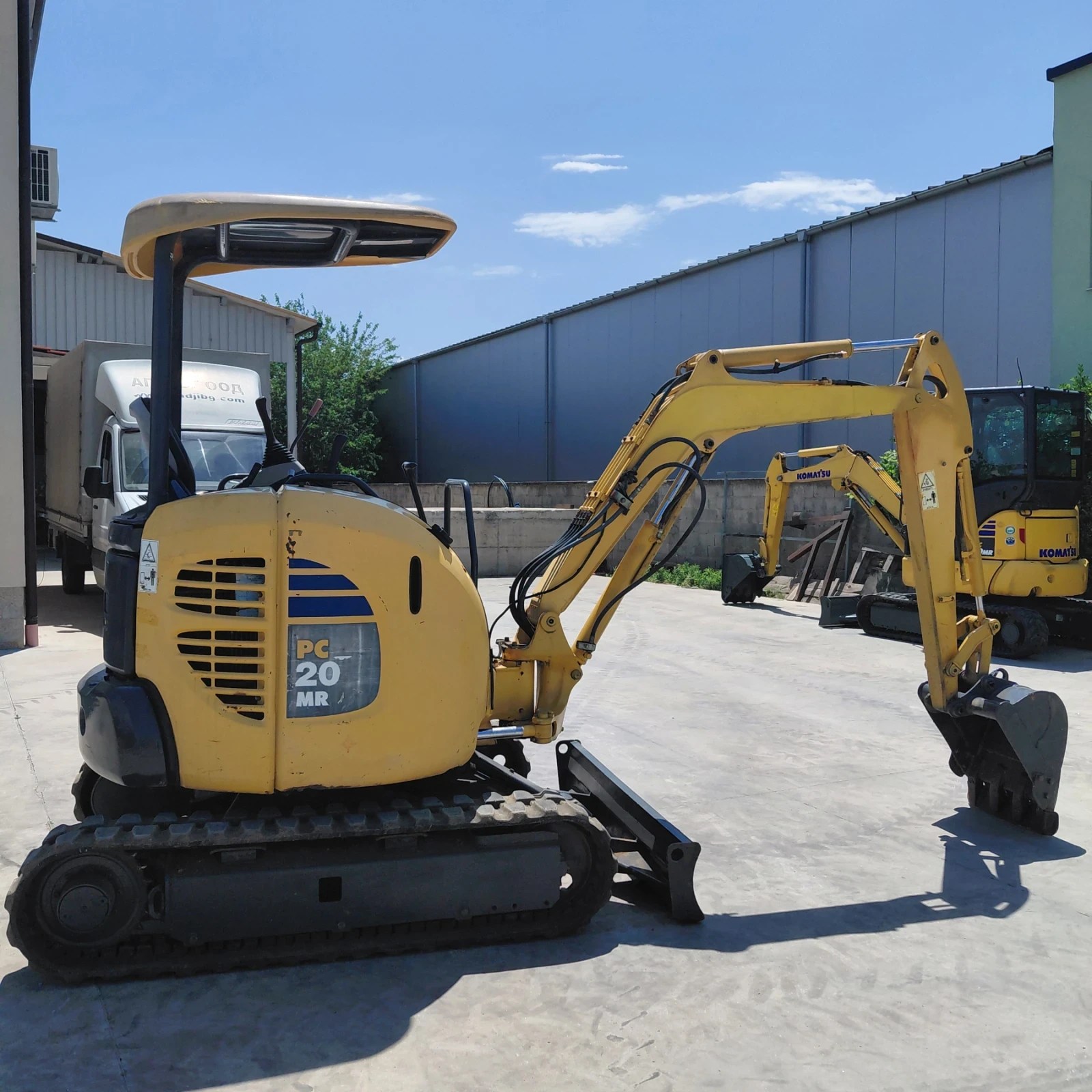 Багер Komatsu PC20MR-2 * ПРОМОЦИЯ * ДЪЛГА СТРЕЛА * , снимка 6 - Индустриална техника - 52818284