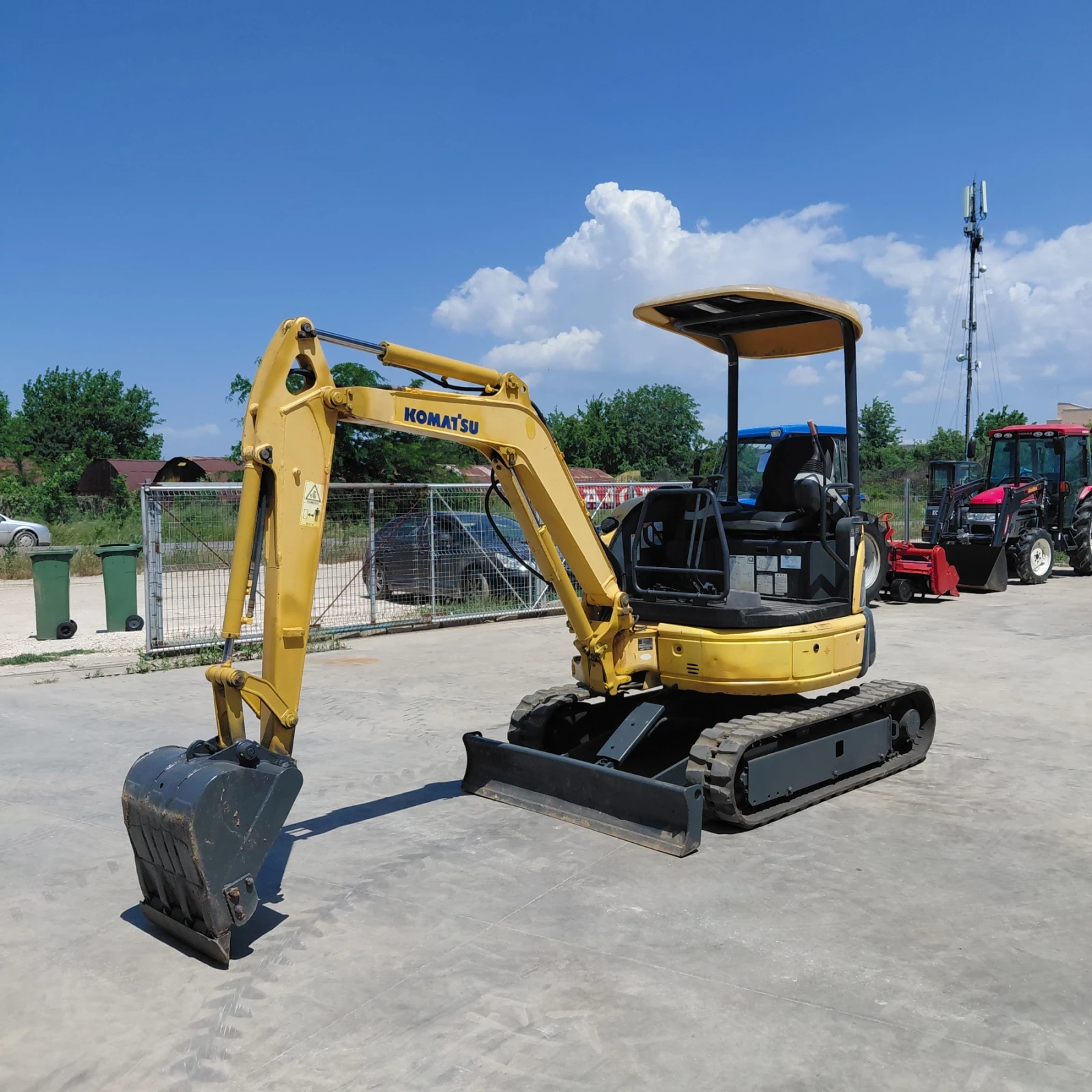 Багер Komatsu PC20MR-2 * ПРОМОЦИЯ * ДЪЛГА СТРЕЛА * 