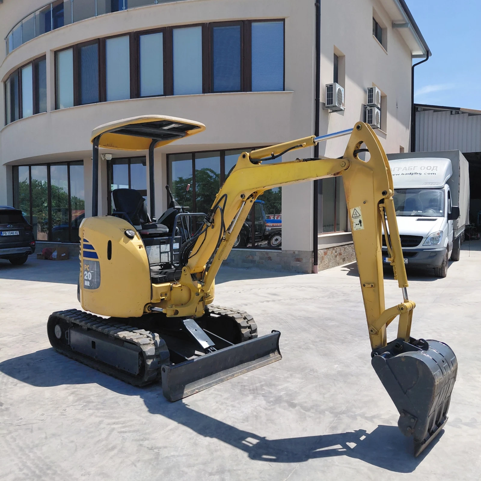 Багер Komatsu PC20MR-2 * ПРОМОЦИЯ * ДЪЛГА СТРЕЛА * , снимка 7 - Индустриална техника - 52818284