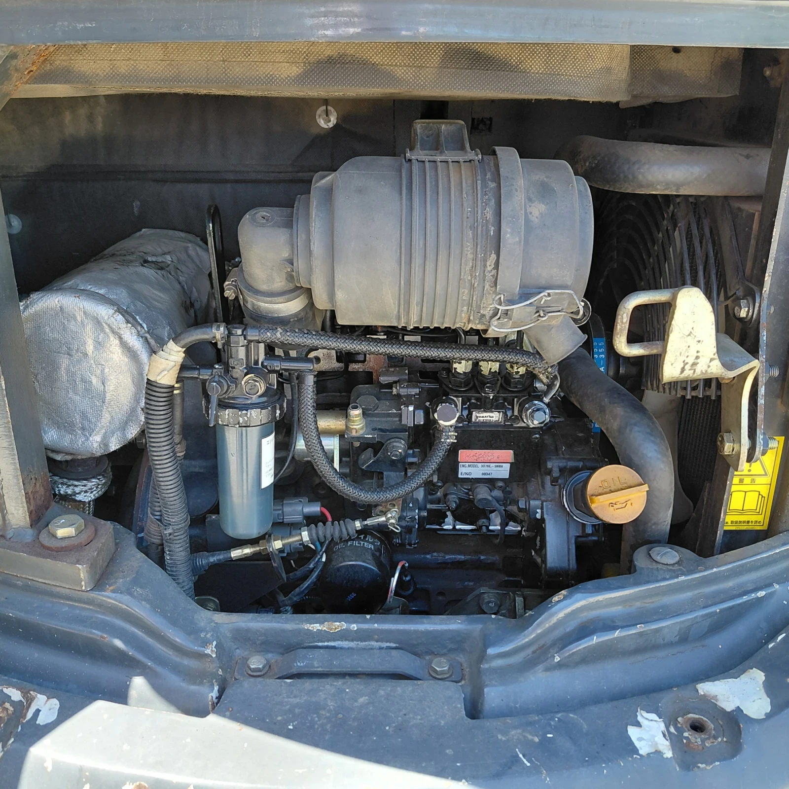 Багер Komatsu PC20MR-2 * ИСТИНСКИ ЯПОНЕЦ * ДЪЛГА СТРЕЛА * , снимка 11 - Индустриална техника - 52818284