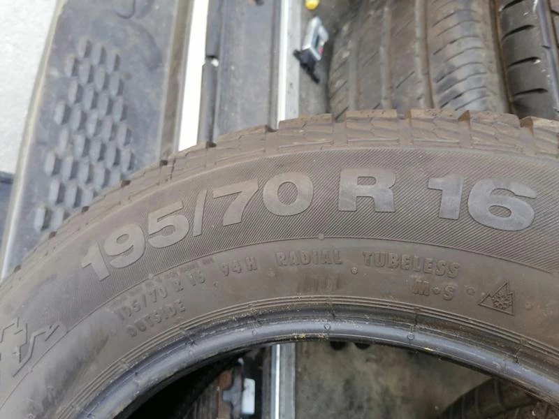 Гуми Зимни 195/70R16, снимка 10 - Гуми и джанти - 29589667