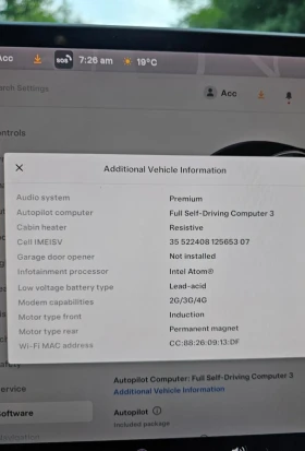 Tesla Model 3 Long range, 4x4 с гаранция - 42555 лв. - 31776447 16
