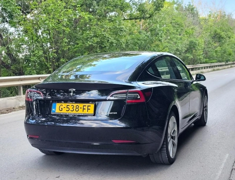 Tesla Model 3 Long range, 4x4 с гаранция, снимка 3 - Автомобили и джипове - 50509226