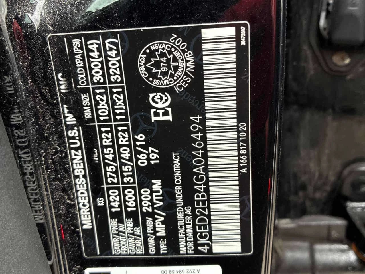 Mercedes-Benz GLE 350d  CARFAX, снимка 10 - Автомобили и джипове - 54312268