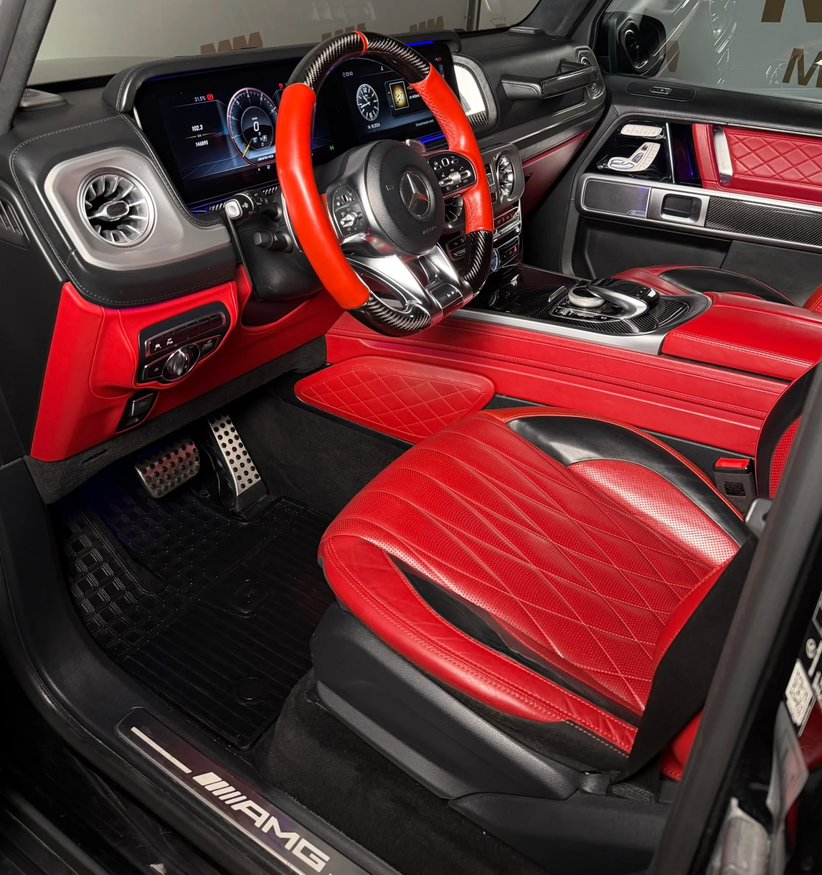 Mercedes-Benz G 63 AMG Carbon* Burmester* 360* AMG Drivers  | Mobile.bg � ����������� 7