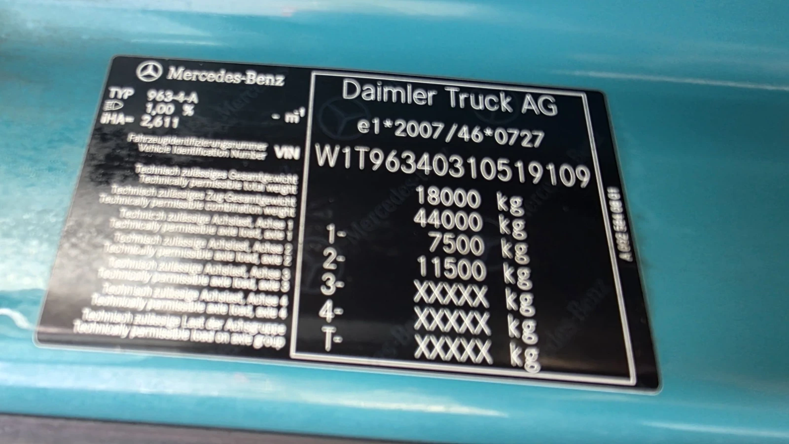 Mercedes-Benz Actros 18 46 EURO 6 - изображение 8