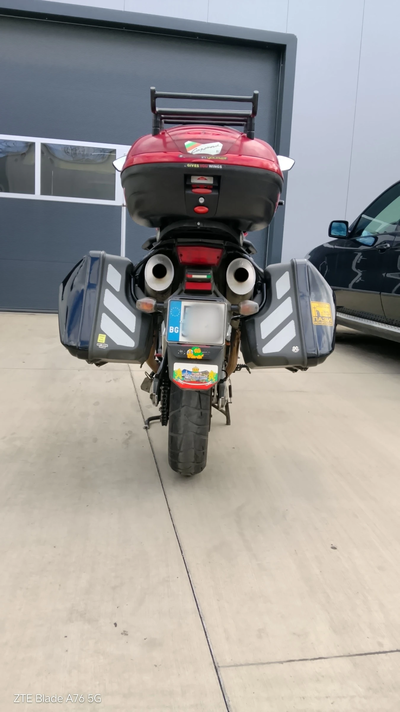 Aprilia Caponord Топ състояние, снимка 6 - Мотоциклети и мототехника - 54087959