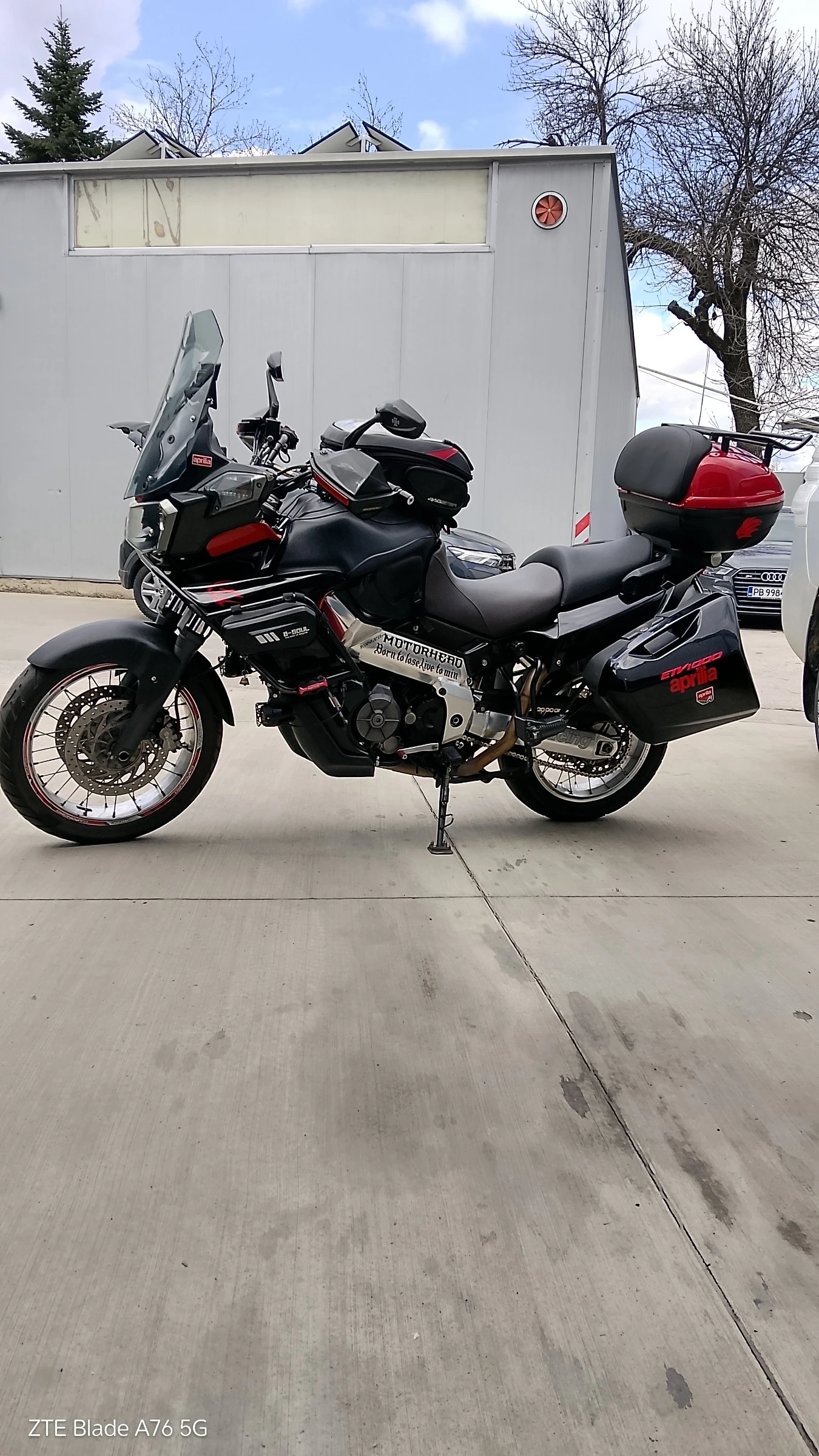 Aprilia Caponord Топ състояние, снимка 2 - Мотоциклети и мототехника - 54087959