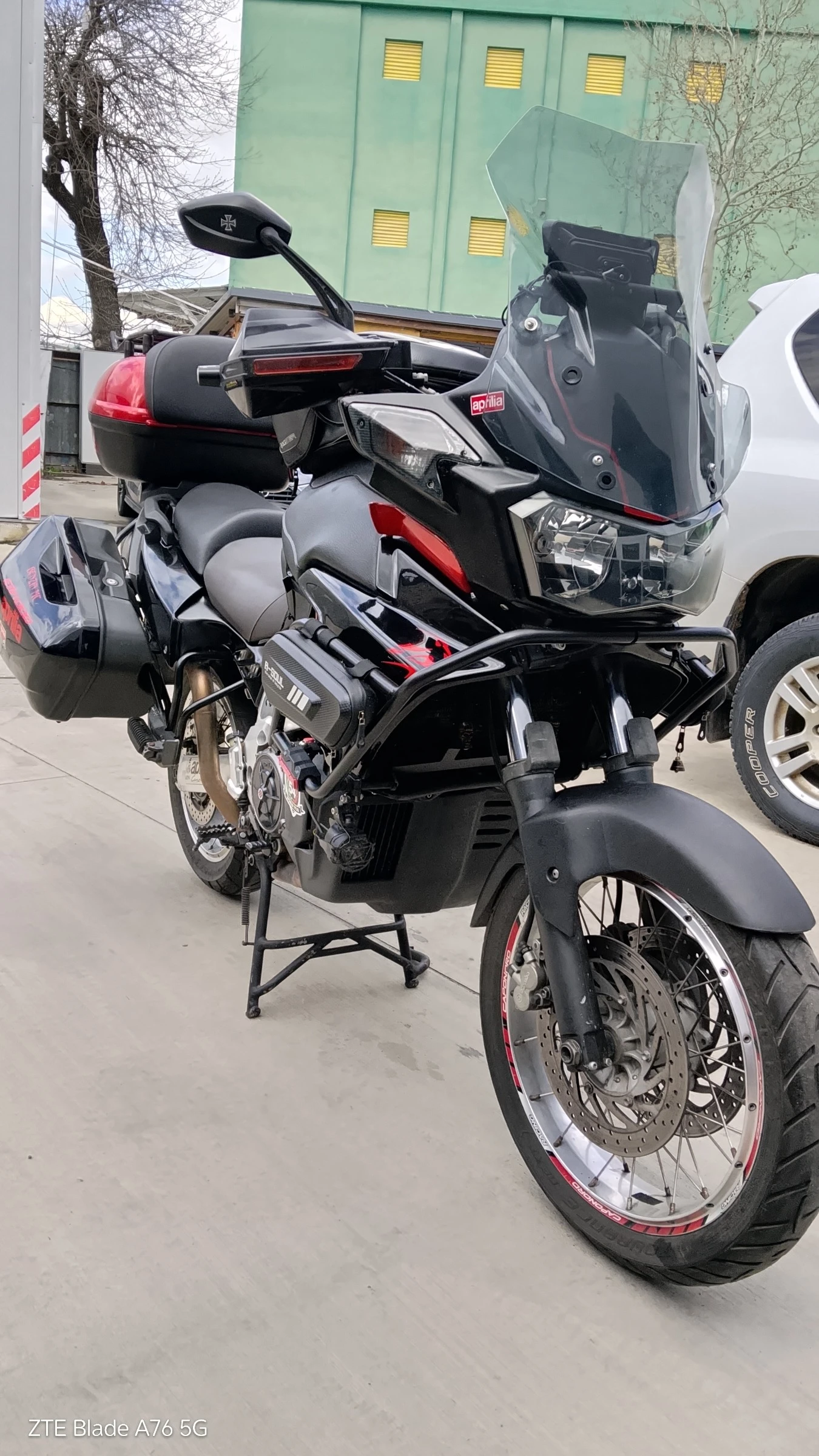 Aprilia Caponord Топ състояние, снимка 4 - Мотоциклети и мототехника - 54087959