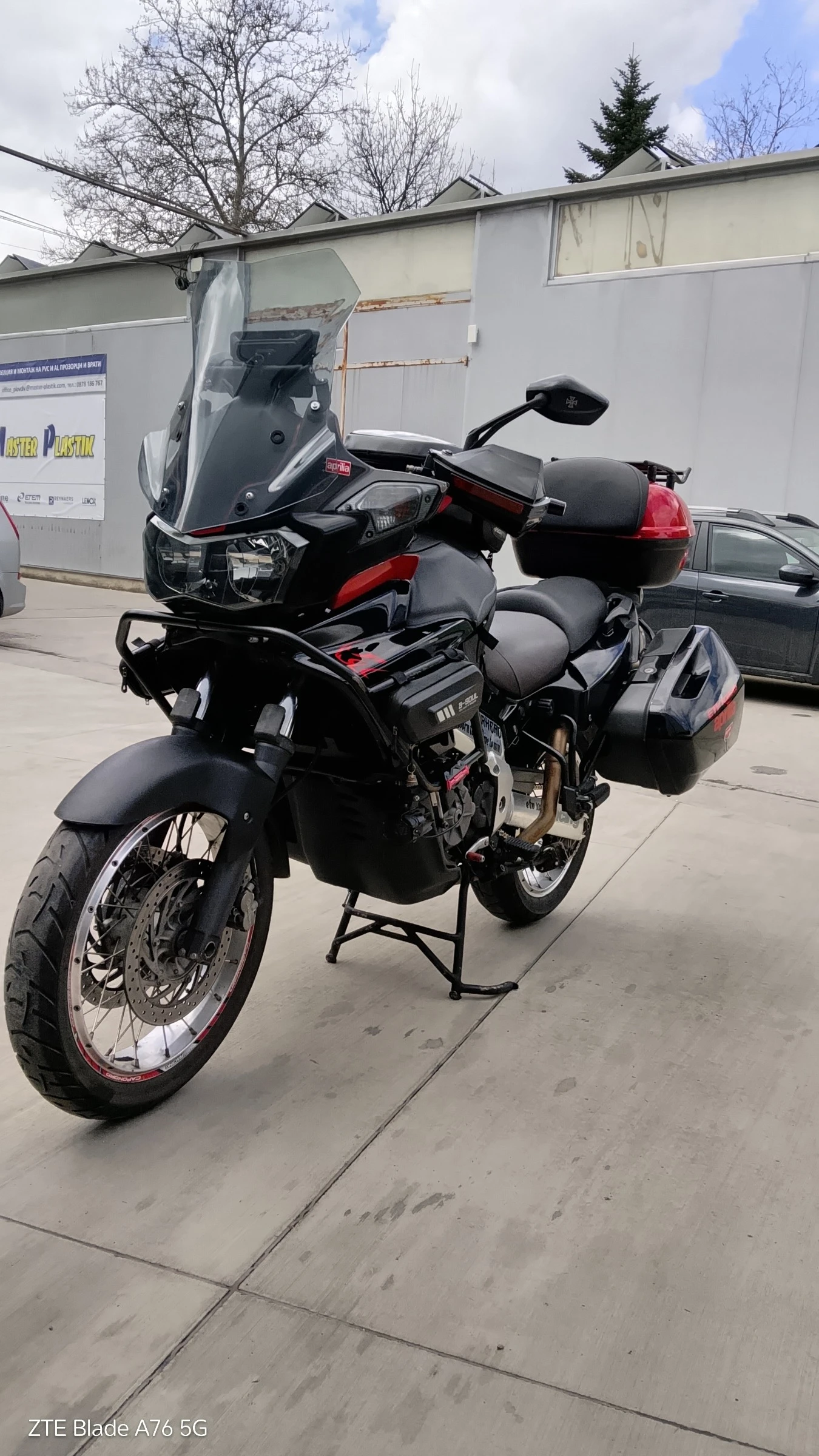 Aprilia Caponord Топ състояние, снимка 3 - Мотоциклети и мототехника - 54087959