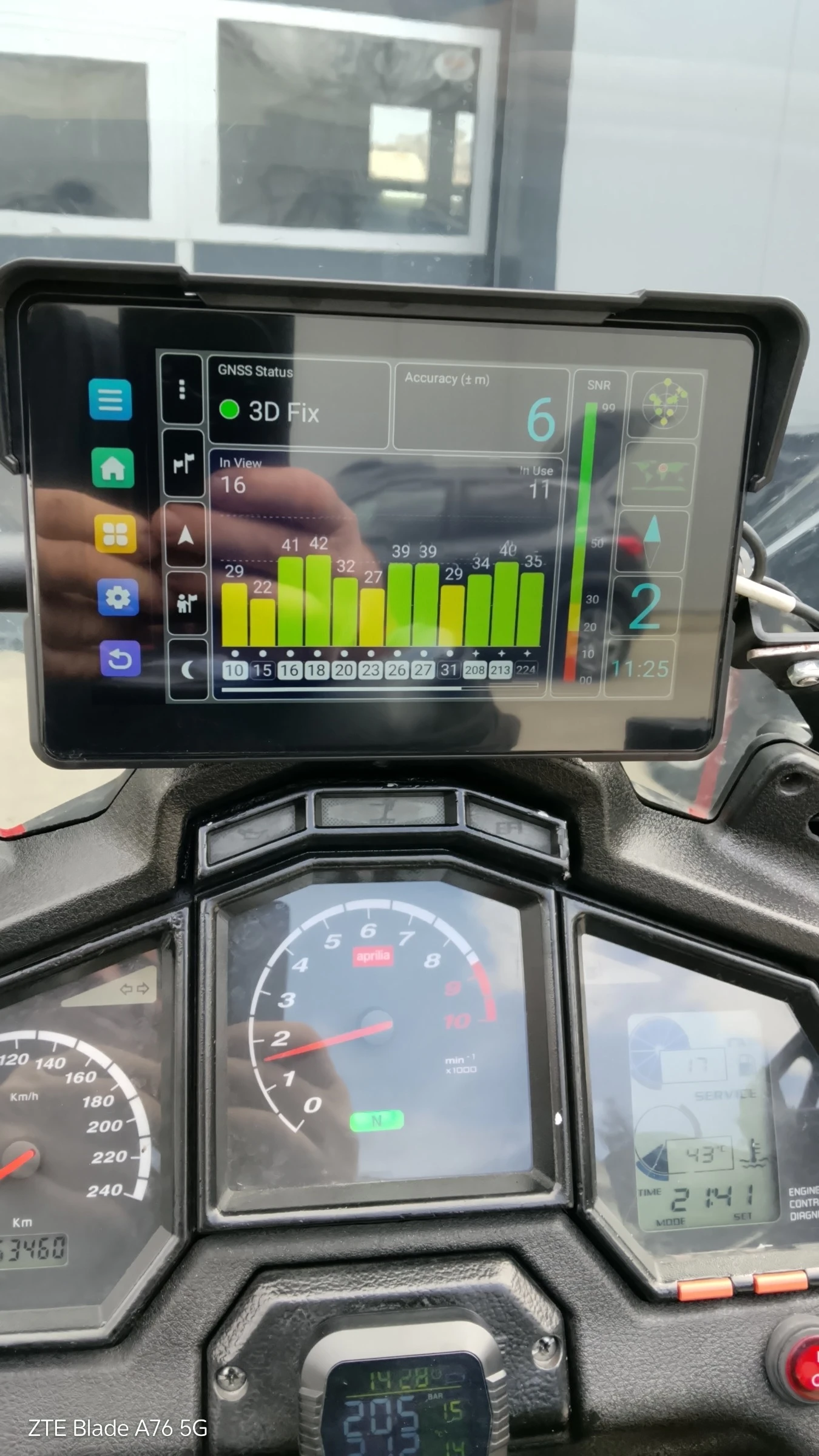 Aprilia Caponord Топ състояние, снимка 9 - Мотоциклети и мототехника - 54087959