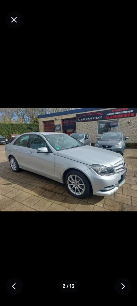 Mercedes-Benz C 180 156кс, автоматик, фейслифт, Германия, TUV, сервиз, снимка 1