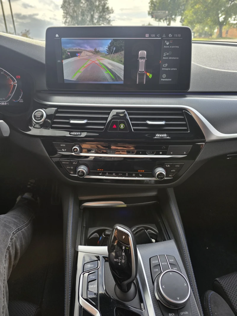 BMW 520 2.0D M.SPORT HYBRIDA , снимка 13 - Автомобили и джипове - 52240871