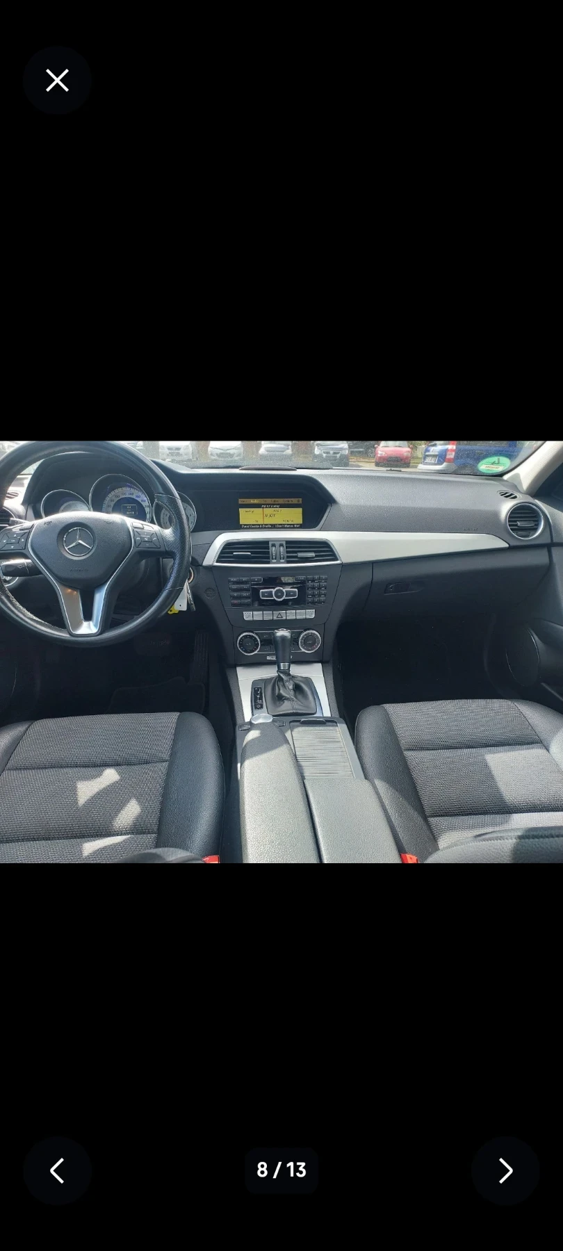 Mercedes-Benz C 180 156кс, автоматик, фейслифт, Германия, TUV, сервиз, снимка 16 - Автомобили и джипове - 54146754