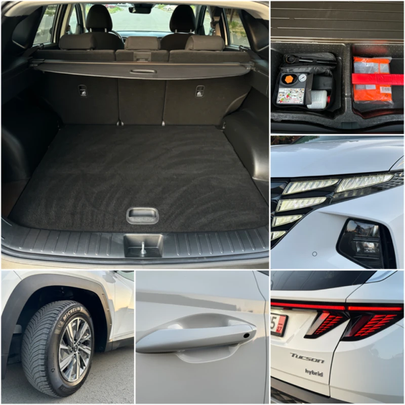 Hyundai Tucson 1.6HEV 230к.с HYBRID XLine, снимка 17 - Автомобили и джипове - 51363964
