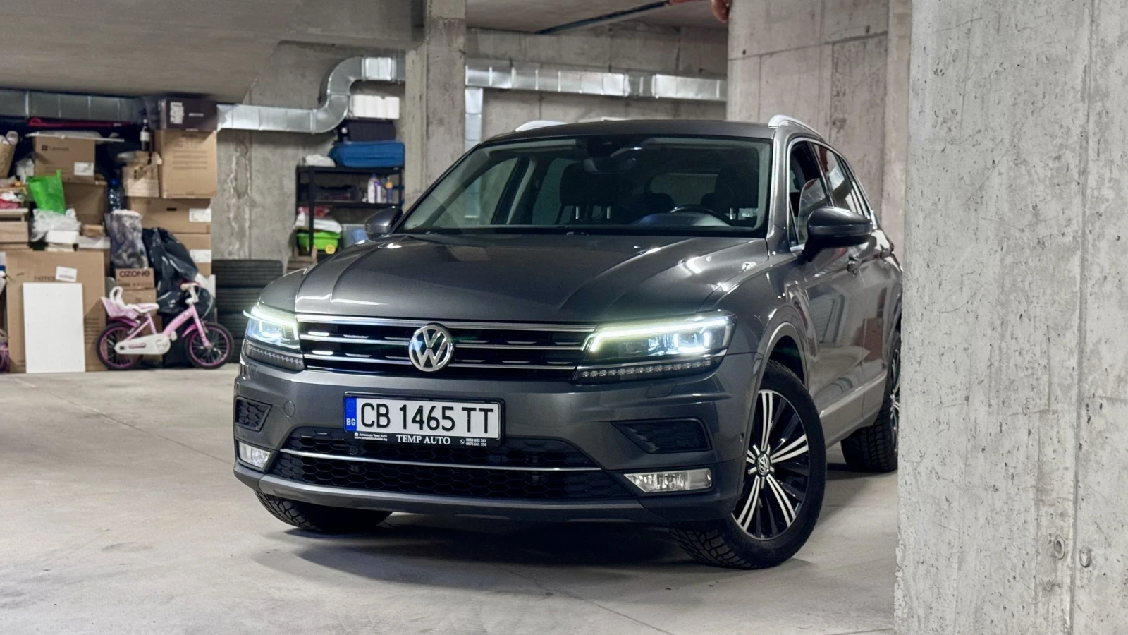VW Tiguan 2.0TDI HIGHLINE 190HP, снимка 2 - Автомобили и джипове - 54547213