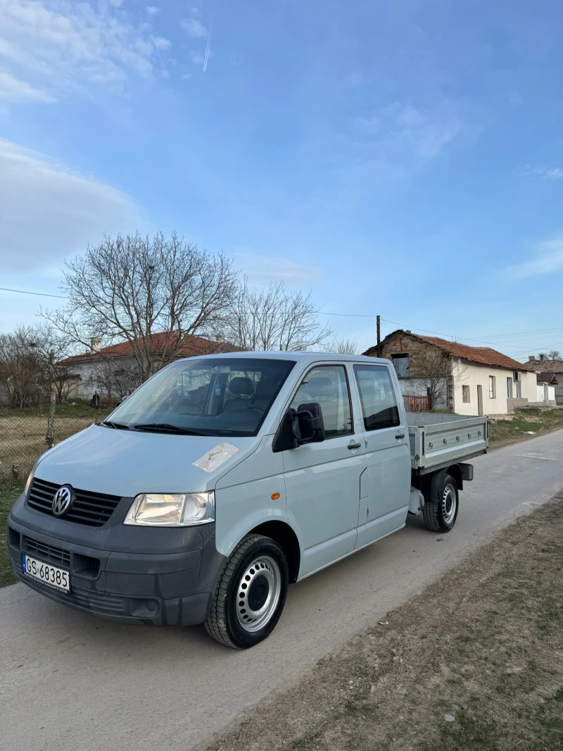 VW T5 Дубъл Бордови, снимка 1 - Бусове и автобуси - 49454764