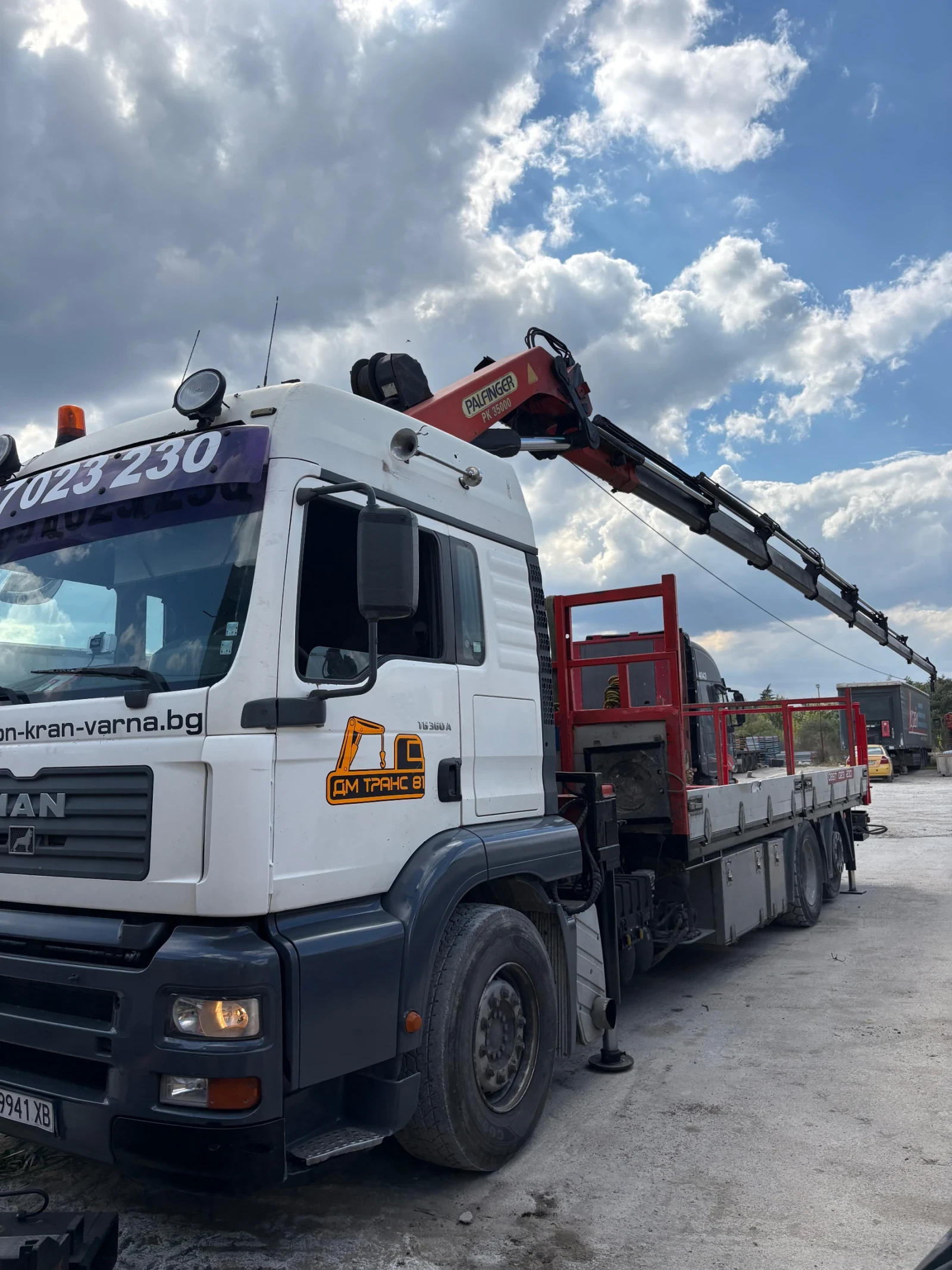 Man Tga PALFINGER 35000 F КРАН 23 МЕТРА