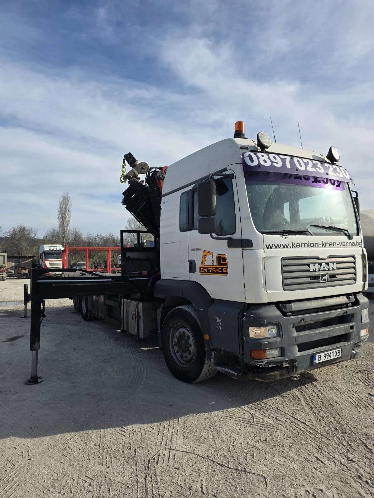 Man Tga PALFINGER 35000 F, снимка 2 - Камиони - 54221135