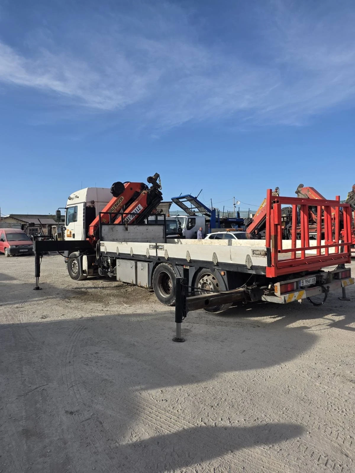 Man Tga PALFINGER 35000 F, снимка 3 - Камиони - 54221135