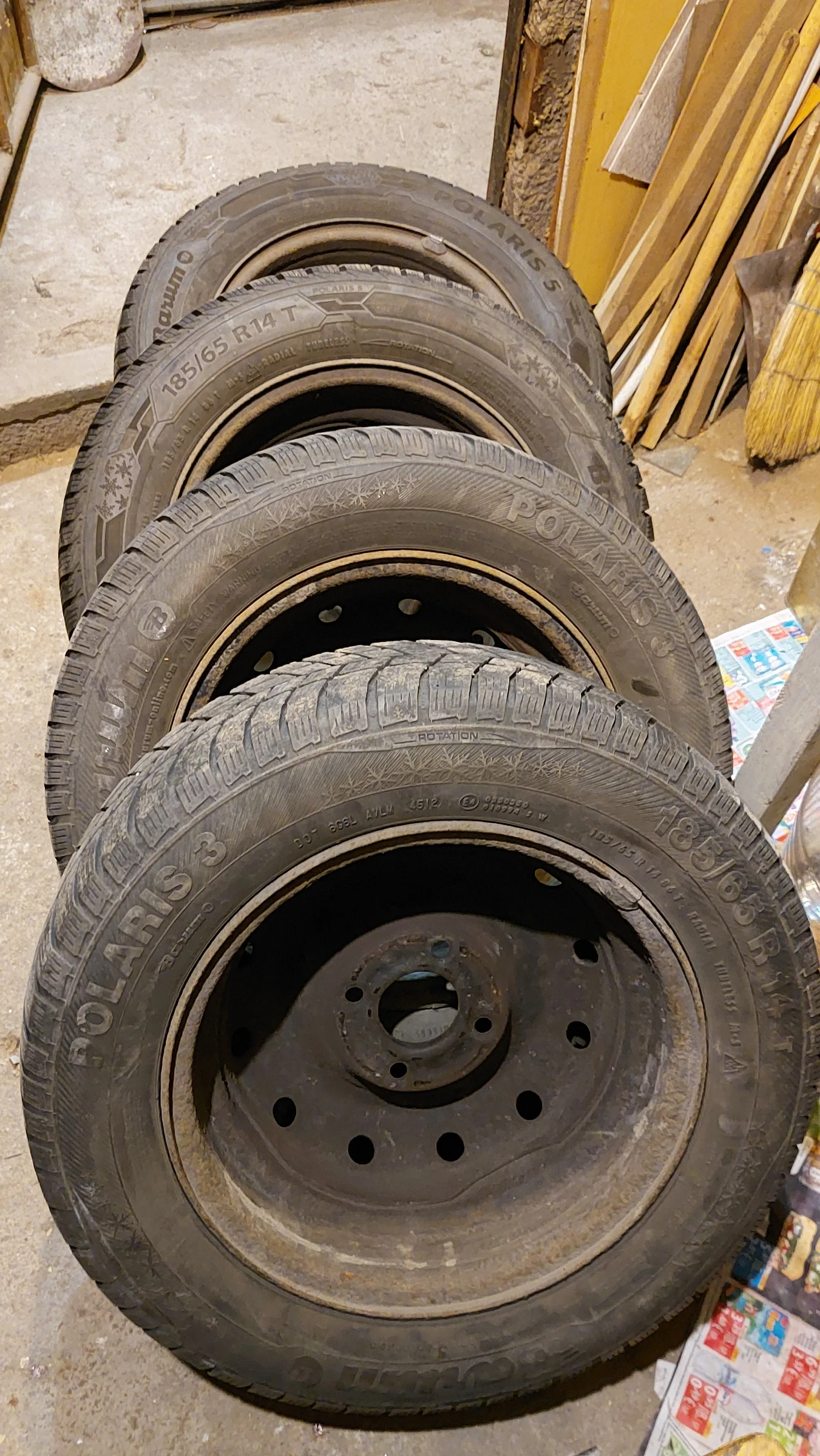 Гуми с джанти Barum 185/65R14