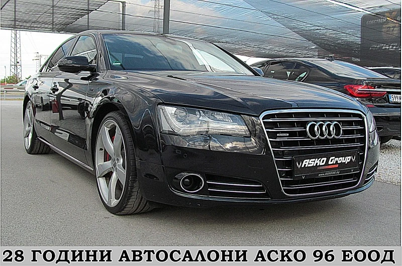 Audi A8 4.2TDI/ GERMANY/ВАКУМ ПОДГРЕВ ОБДУХВАНЕ ЛИЗИНГ, снимка 3 - Автомобили и джипове - 46490331