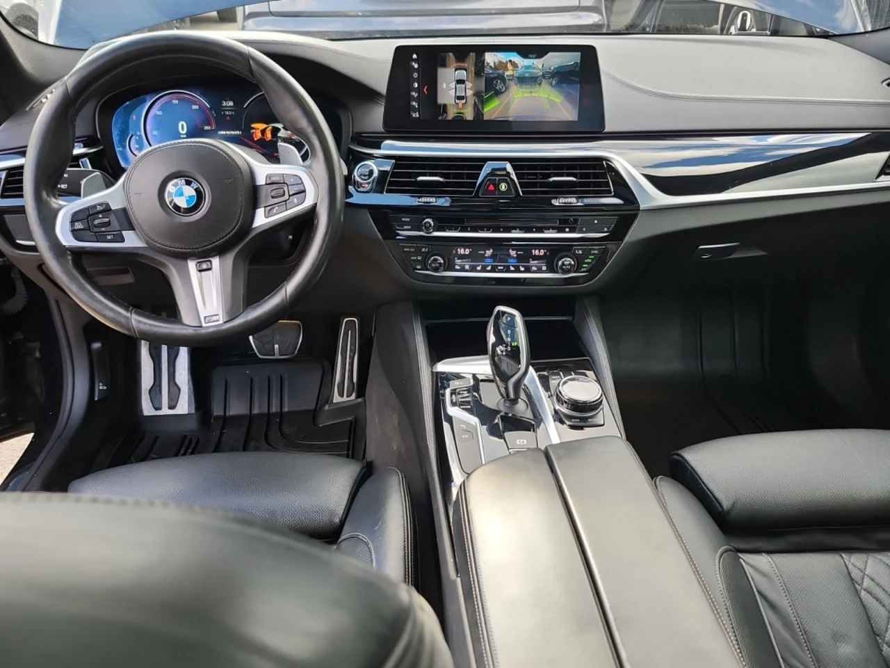 BMW 550 * АВТО КРЕДИТ* ЦЕНА ДО БГ * СЕРВИЗНА ИСТОРИЯ *  - изображение 6