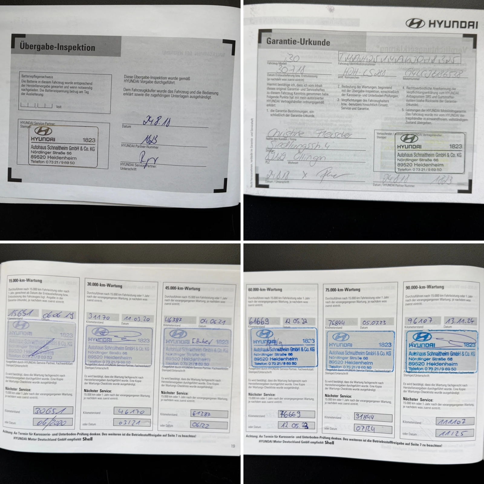 Hyundai I30 1.4i* 99кс* СЕРВИЗНА КНИЖКА С ПЪЛНА ИСТОРИЯ-Hyunda, снимка 16 - Автомобили и джипове - 54408307