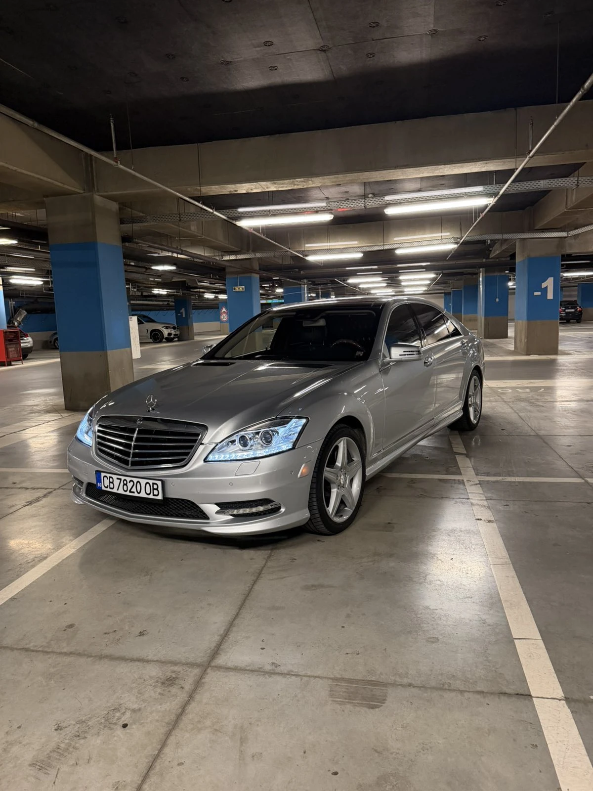 Mercedes-Benz S 550 AMG, Keyless, снимка 1 - Автомобили и джипове - 55619216