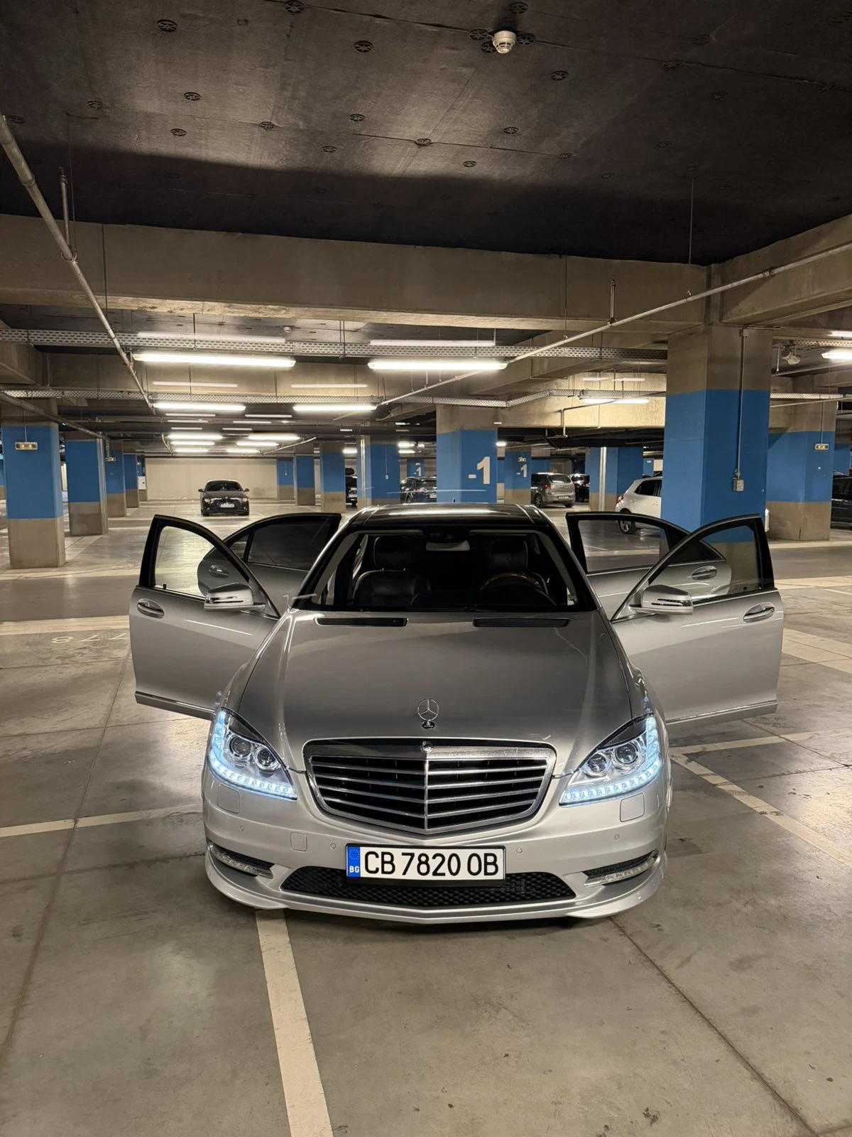 Mercedes-Benz S 550 AMG, Keyless, снимка 2 - Автомобили и джипове - 55619216