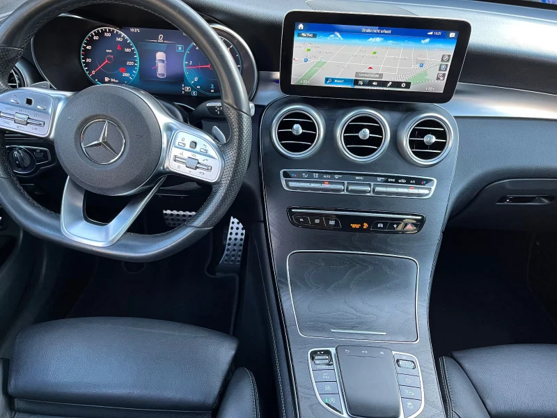 Mercedes-Benz GLC 300 d/4MATIC/COUPE/AMG/245HP/360CAM/BURN/104D, снимка 9 - Автомобили и джипове - 51883584