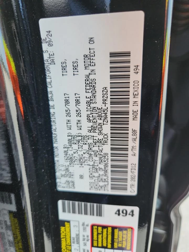 Toyota Tacoma 2.4l Double Cab, снимка 12 - Автомобили и джипове - 53965683