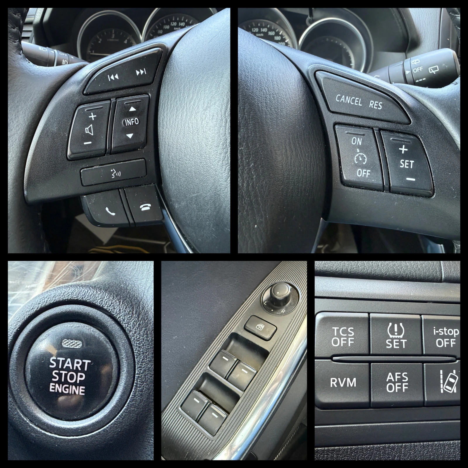 Mazda CX-5 6 МЕСЕЦА ГАРАНЦИЯ/2.2D Sky Active 175к.с , снимка 14 - Автомобили и джипове - 55390707