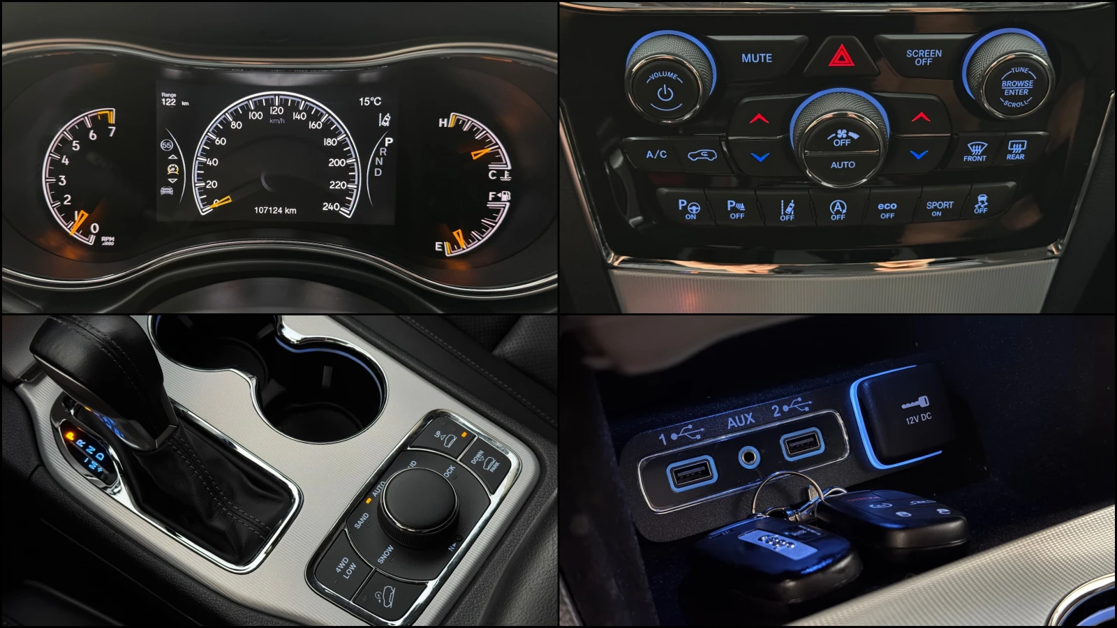 Jeep Grand cherokee 3.6 V6 ! Summit !, снимка 14 - Автомобили и джипове - 56293001