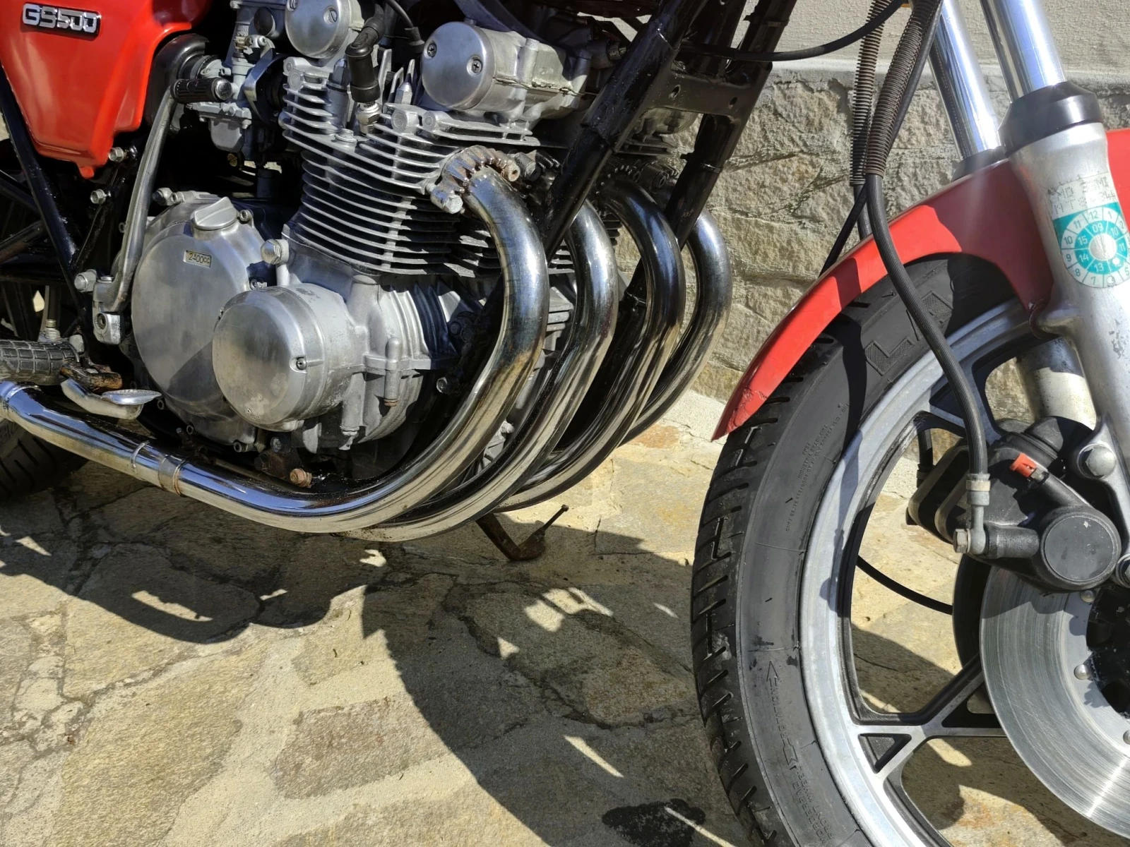 Suzuki Gs GS500, снимка 8 - Мотоциклети и мототехника - 56160374