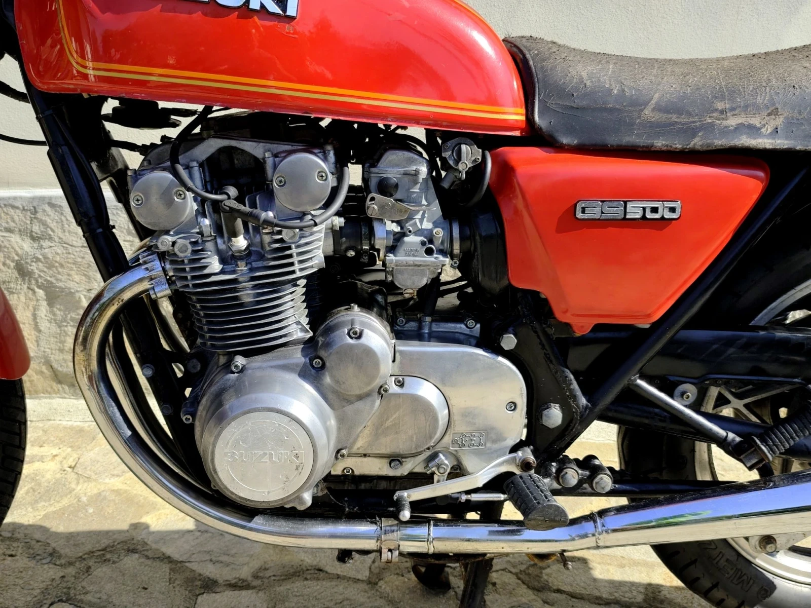 Suzuki Gs GS500, снимка 3 - Мотоциклети и мототехника - 56160374