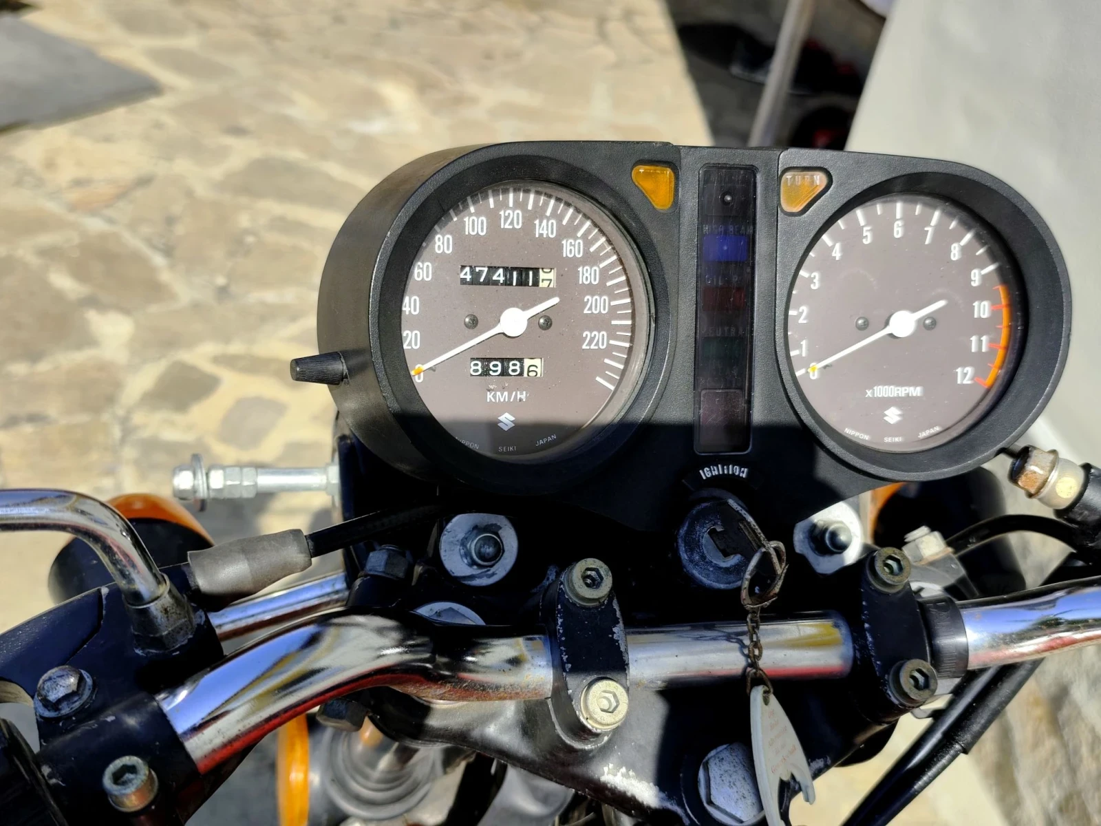 Suzuki Gs GS500, снимка 4 - Мотоциклети и мототехника - 56160374