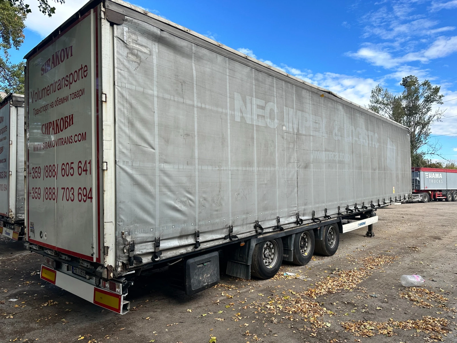 Полуремарке Krone Mega SD / СД, снимка 2 - Ремаркета - 56623757