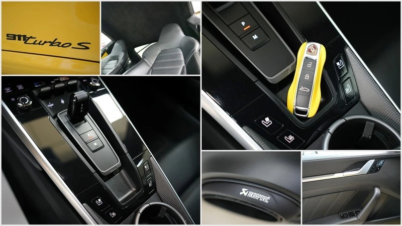 Porsche 911 922 Turbo S AKRAPOVIC Гаранционен, снимка 13 - Автомобили и джипове - 51365359