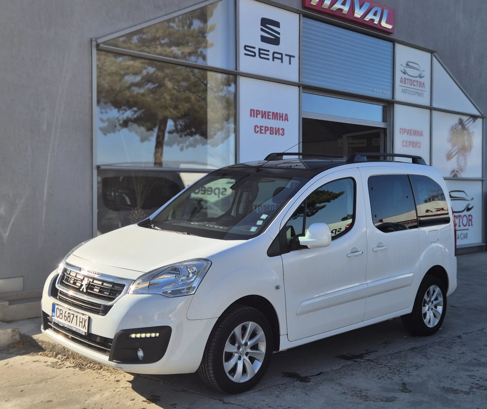 Peugeot Partner ДАНЪЧЕН КРЕДИТ N1 ; ПЪТНИЧЕСКИ 88000km. - [1] 