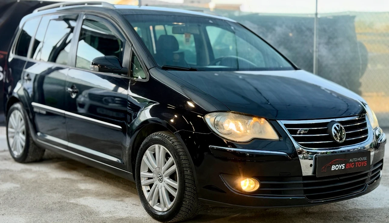 VW Touran 1.9TDI* 7-Места* Кожа* R-line* Cross* 6-скорости*  - изображение 3