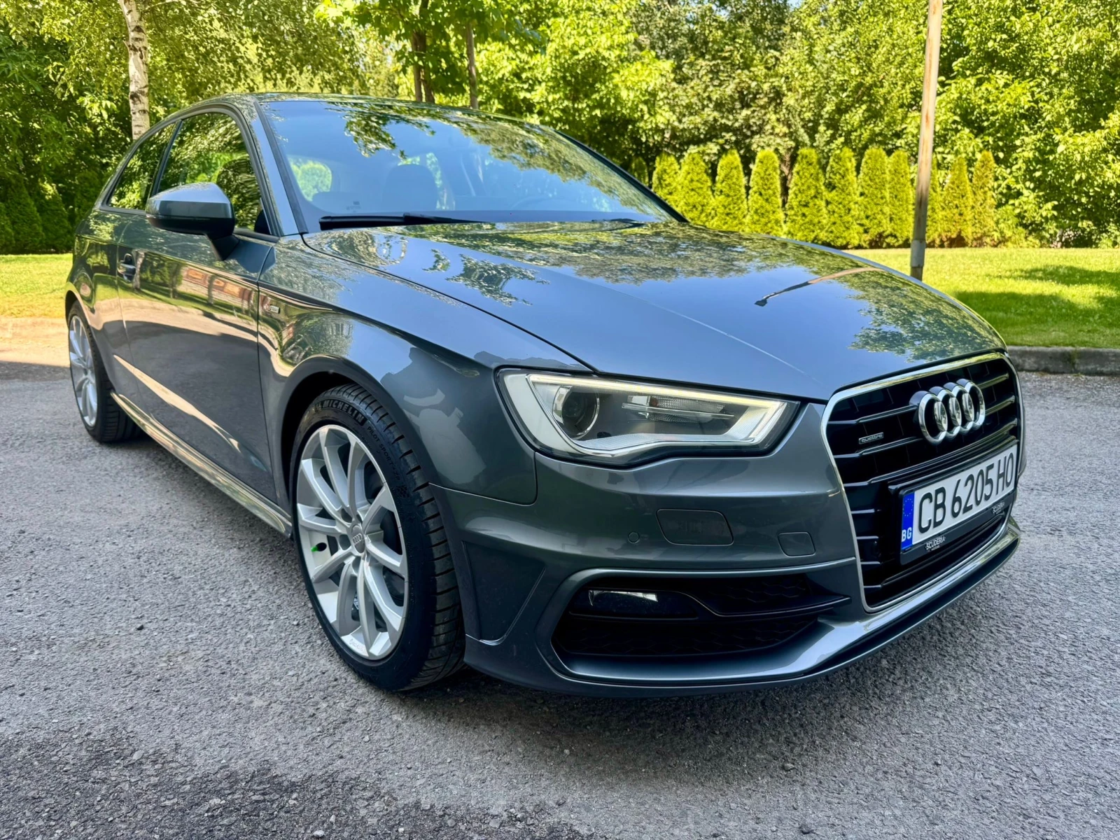 Audi A3 2017* S-LINE* 184ks* 4x4* АВТОМАТИК* , снимка 4 - Автомобили и джипове - 54397040