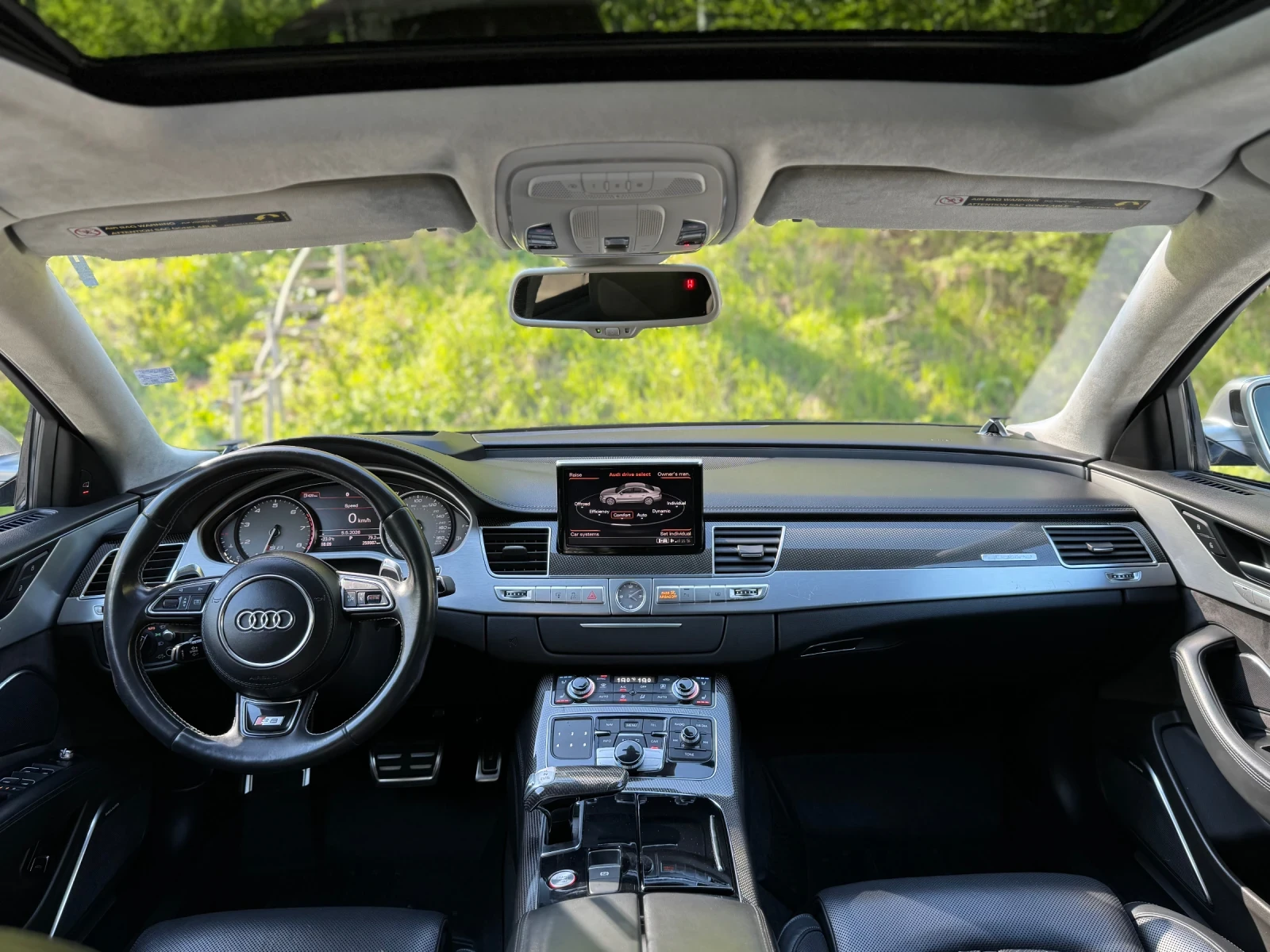 Audi S8 4.0TFSI* MATRIX* CARBON* MASSAGE* 360* , снимка 7 - Автомобили и джипове - 54428930