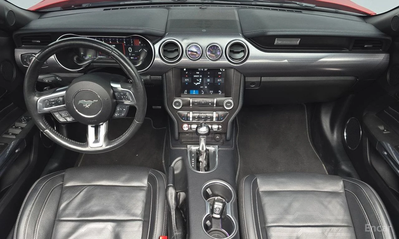 Ford Mustang 5.0 GT* FACE* ПОДГРЕВ* ОБДУХВАНЕ* NAVI* КОЖА* , снимка 8 - Автомобили и джипове - 54727110