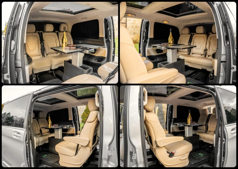 Mercedes-Benz V 250 d* 4MATIC* EXCLUSIVE* LUXURY* PANORAMA* BUSINESS , снимка 11 - Бусове и автобуси - 53421140