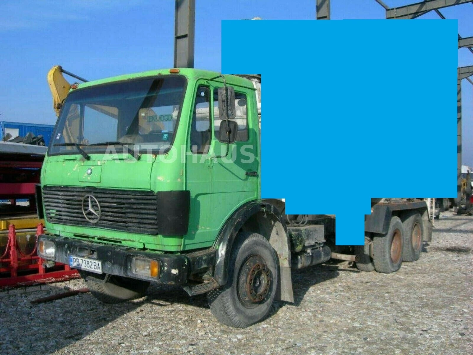 Бетон помпа Mercedes-Benz 2222, снимка 1