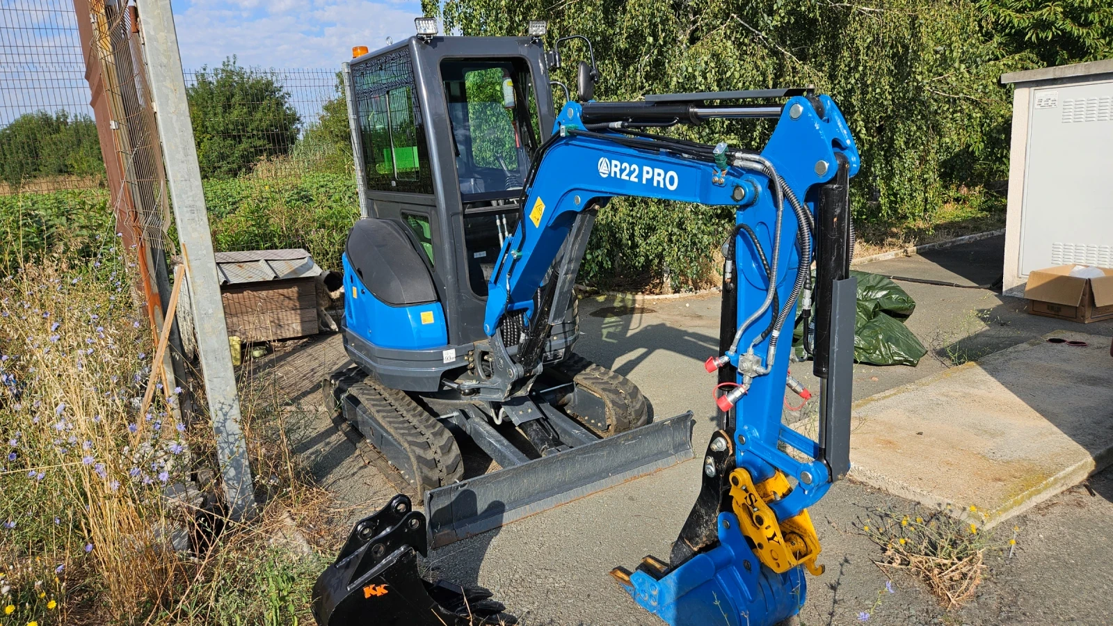 Багер Rippa R22 Pro, снимка 2 - Индустриална техника - 55695053