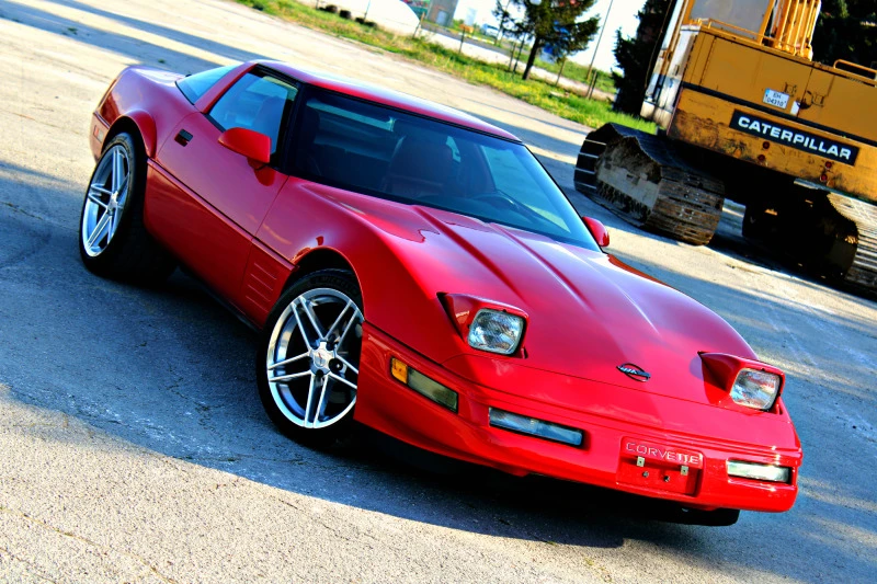 Chevrolet Corvette C4 5.7 V8 Targa Швейцария, снимка 1 - Автомобили и джипове - 45257022